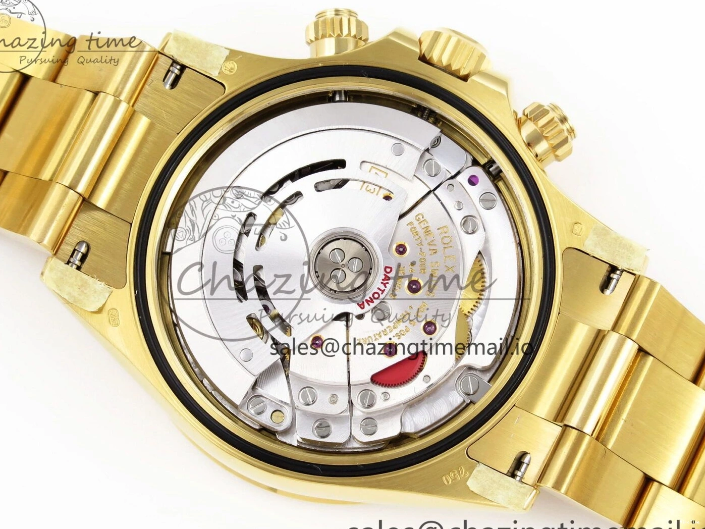 MiroTime 0101 Durable Daytona 116508 KING 1:1 Best Edition YG Black Dial on YG Bracelet SH 1907